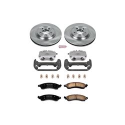 PowerStop Z17 Evolution Plus Stock Replacement Brake Kits with Calipers for 1999-2004 MUSTANG - KCOE1304C