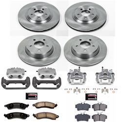PowerStop Z17 Evolution Plus Stock Replacement Brake Kits with Calipers for 1999-2004 MUSTANG - KCOE1305C