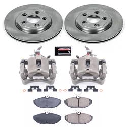 PowerStop Z17 Evolution Plus Stock Replacement Brake Kits with Calipers for 2003-2006 LS - KCOE1361A