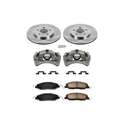 PowerStop Z17 Evolution Plus Stock Replacement Brake Kits with Calipers for 2005-2011 MUSTANG - KCOE1384