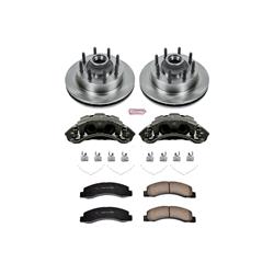 PowerStop Z17 Evolution Plus Stock Replacement Brake Kits with Calipers for 2003-2004 F-350 SUPER DUTY, F-250 SUPER DUTY, 2003-2005 EXCURSION - KCOE1392