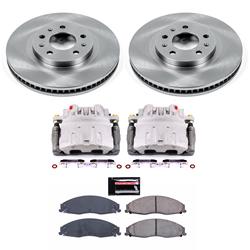 PowerStop Z17 Evolution Plus Stock Replacement Brake Kits with Calipers for 2003-2007 CTS - KCOE1419