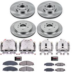 PowerStop Z17 Evolution Plus Stock Replacement Brake Kits with Calipers for 2003-2007 CTS - KCOE1420