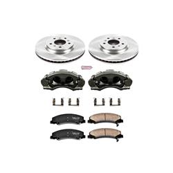 PowerStop Z17 Evolution Plus Stock Replacement Brake Kits with Calipers KCOE1437