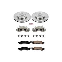 PowerStop Z17 Evolution Plus Stock Replacement Brake Kits with Calipers for 2006-2010 EXPLORER, MOUNTAINEER, 2007-2010 EXPLORER SPORT TRAC - KCOE1441