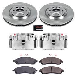 PowerStop Z17 Evolution Plus Stock Replacement Brake Kits with Calipers for 2004-2009 SRX - KCOE1449
