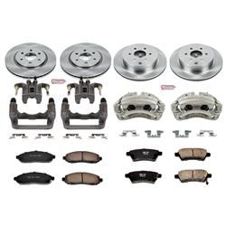 Power Stop KCOE2706 Autospecialty 1-Click OE Replacement Brake Kit with Calipers