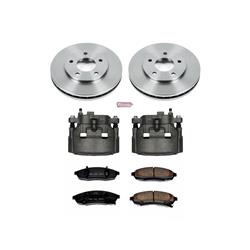 PowerStop Z17 Evolution Plus Stock Replacement Brake Kits with Calipers KCOE1498