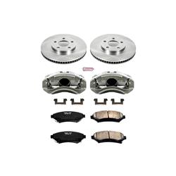 PowerStop Z17 Evolution Plus Stock Replacement Brake Kits with Calipers KCOE1542