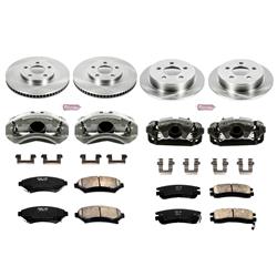 PowerStop Z17 Evolution Plus Stock Replacement Brake Kits with Calipers for 2000-2005 IMPALA, MONTE CARLO, 1998-1999 INTRIGUE - KCOE1544