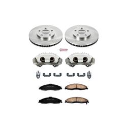 PowerStop Z17 Evolution Plus Stock Replacement Brake Kits with Calipers for 1998-2002 CAMARO, FIREBIRD - KCOE1547
