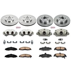 PowerStop Z17 Evolution Plus Stock Replacement Brake Kits with Calipers for 1998-2002 CAMARO, FIREBIRD - KCOE1548