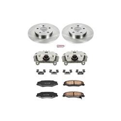 PowerStop Z17 Evolution Plus Stock Replacement Brake Kits with Calipers KCOE1566