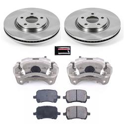 PowerStop Z17 Evolution Plus Stock Replacement Brake Kits with Calipers for 2009 G5 - KCOE1614B