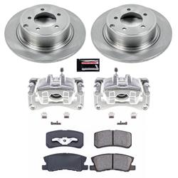 PowerStop Z17 Evolution Plus Stock Replacement Brake Kits with Calipers KCOE1630A
