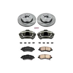 PowerStop Z17 Evolution Plus Stock Replacement Brake Kits with Calipers for 2008-2012 LIBERTY, 2007-2011 NITRO - KCOE1631