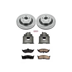PowerStop Z17 Evolution Plus Stock Replacement Brake Kits with Calipers for 1999-2002 300M, 2001 LHS - KCOE1700