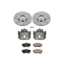 PowerStop Z17 Evolution Plus Stock Replacement Brake Kits with Calipers for 2001-2010 PT CRUISER - KCOE1704A