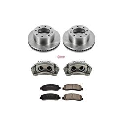 PowerStop Z17 Evolution Plus Stock Replacement Brake Kits with Calipers for 2005-2011 F-350 SUPER DUTY, 2010-2012 F-450 SUPER DUTY - KCOE1781A