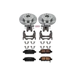 PowerStop Z17 Evolution Plus Stock Replacement Brake Kits with Calipers for 2011-2012 G25, 2009-2013 G37 - KCOE179A