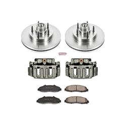 PowerStop Z17 Evolution Plus Stock Replacement Brake Kits with Calipers for 1997-1998 F-150 - KCOE1863