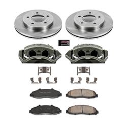 PowerStop Z17 Evolution Plus Stock Replacement Brake Kits with Calipers for 1999-2003 F-150, 2004 F-150 HERITAGE - KCOE1866A