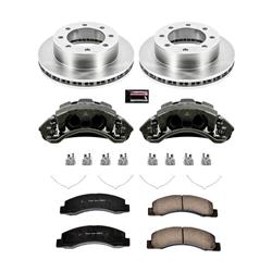 PowerStop Z17 Evolution Plus Stock Replacement Brake Kits with Calipers for 1999 F-250 SUPER DUTY, F-350 SUPER DUTY - KCOE1885