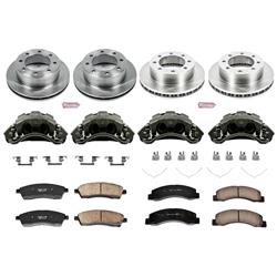 PowerStop Z17 Evolution Plus Stock Replacement Brake Kits with Calipers for 1999 F-250 SUPER DUTY, F-350 SUPER DUTY - KCOE1887
