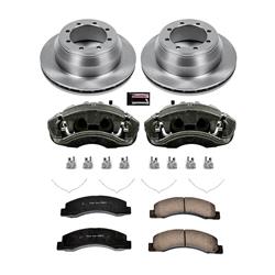 PowerStop Z17 Evolution Plus Stock Replacement Brake Kits with Calipers for 2000-2004 F-350 SUPER DUTY - KCOE1889A
