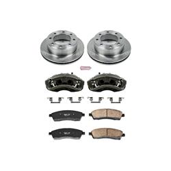 PowerStop Z17 Evolution Plus Stock Replacement Brake Kits with Calipers for 2000-2004 F-350 SUPER DUTY, F-250 SUPER DUTY, 2000-2005 EXCURSION - KCOE1890A
