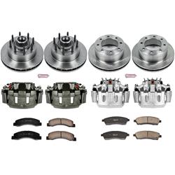PowerStop Z17 Evolution Plus Stock Replacement Brake Kits with Calipers for 1999-2000 F-250 SUPER DUTY, F-350 SUPER DUTY - KCOE1892