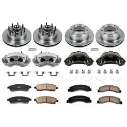 PowerStop Z17 Evolution Plus Stock Replacement Brake Kits with Calipers for 2000-2001 F-250 SUPER DUTY, 2000-2002 F-350 SUPER DUTY - KCOE1892A