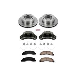 PowerStop Z17 Evolution Plus Stock Replacement Brake Kits with Calipers for 1999-2004 F-350 SUPER DUTY, F-250 SUPER DUTY, 2000-2005 EXCURSION - KCOE1905