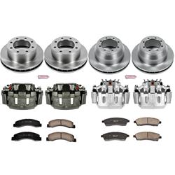 PowerStop Z17 Evolution Plus Stock Replacement Brake Kits with Calipers for 1999-2000 F-350 SUPER DUTY - KCOE1907