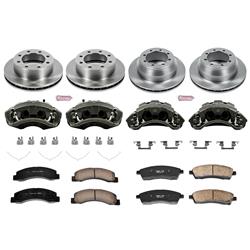 PowerStop Z17 Evolution Plus Stock Replacement Brake Kits with Calipers for 2000-2004 F-350 SUPER DUTY - KCOE1907A