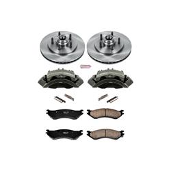 PowerStop Z17 Evolution Plus Stock Replacement Brake Kits with Calipers KCOE1916