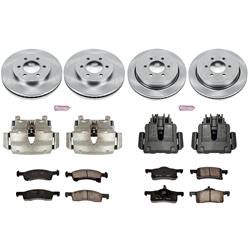 PowerStop Z17 Evolution Plus Stock Replacement Brake Kits with Calipers for 2002-2006 EXPEDITION, 2003-2006 NAVIGATOR - KCOE1934