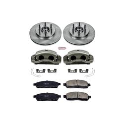 PowerStop Z17 Evolution Plus Stock Replacement Brake Kits with Calipers for 2005-2008 F-150, 2006-2008 MARK LT - KCOE1939A