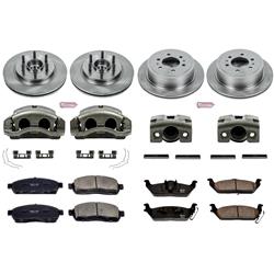 PowerStop Z17 Evolution Plus Stock Replacement Brake Kits with Calipers for 2005-2008 F-150, 2006-2008 MARK LT - KCOE1940A