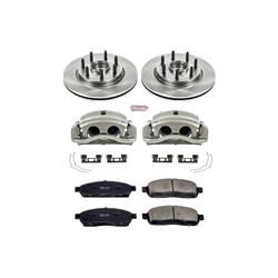 PowerStop Z17 Evolution Plus Stock Replacement Brake Kits with Calipers for 2004 F-150 - KCOE1941