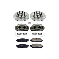 PowerStop Z17 Evolution Plus Stock Replacement Brake Kits with Calipers for 2005-2008 F-150, 2006-2008 MARK LT - KCOE1941A