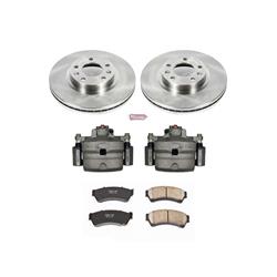 PowerStop Z17 Evolution Plus Stock Replacement Brake Kits with Calipers KCOE199