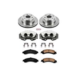 PowerStop Z17 Evolution Plus Stock Replacement Brake Kits with Calipers KCOE2046