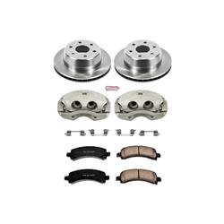 PowerStop Z17 Evolution Plus Stock Replacement Brake Kits with Calipers KCOE2047