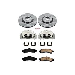 PowerStop Z17 Evolution Plus Stock Replacement Brake Kits with Calipers KCOE2061