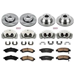 PowerStop Z17 Evolution Plus Stock Replacement Brake Kits with Calipers KCOE2062