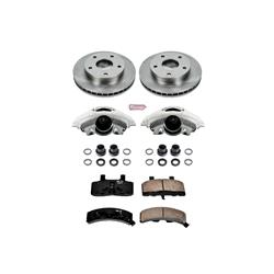 PowerStop Z17 Evolution Plus Stock Replacement Brake Kits with Calipers for 1994-1999 RAM 1500 - KCOE2126