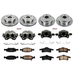 PowerStop Z17 Evolution Plus Stock Replacement Brake Kits with Calipers for 1999-2002 GRAND CHEROKEE - KCOE2148