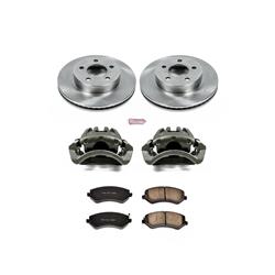 PowerStop Z17 Evolution Plus Stock Replacement Brake Kits with Calipers for 2002-2007 LIBERTY - KCOE2160