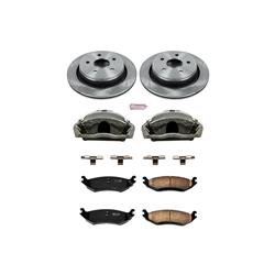 PowerStop Z17 Evolution Plus Stock Replacement Brake Kits with Calipers KCOE2172
